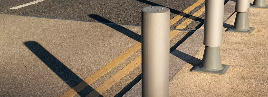 Custom Retractable Barrier Column Installations in Ives Estates, FL